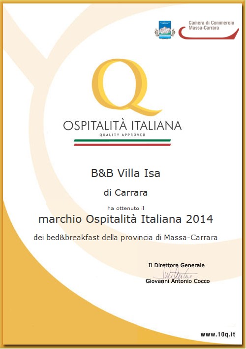 Attestato di qualit&agrave;